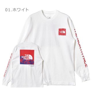 ザノースフェイス(THE NORTH FACE)の新品THE NORTH FACE ロングスリーブグラフィックティー(Tシャツ/カットソー(七分/長袖))