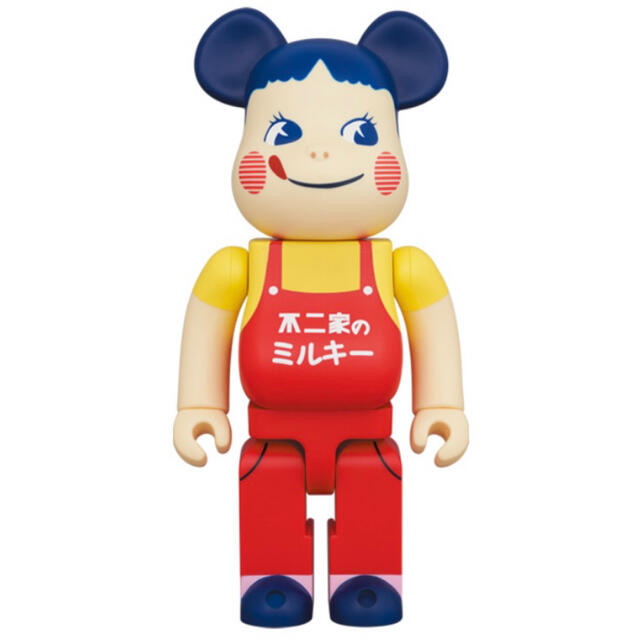 BE@RBRICK(ベアブリック)の不二家 BE＠RBRICK ホーロー 看板 ペコちゃん 100％ & 400％ エンタメ/ホビーのフィギュア(その他)の商品写真