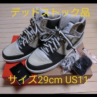 ナイキ(NIKE)のNIKE COURT FORCE HI STUSSY ステューシー 29cm(スニーカー)