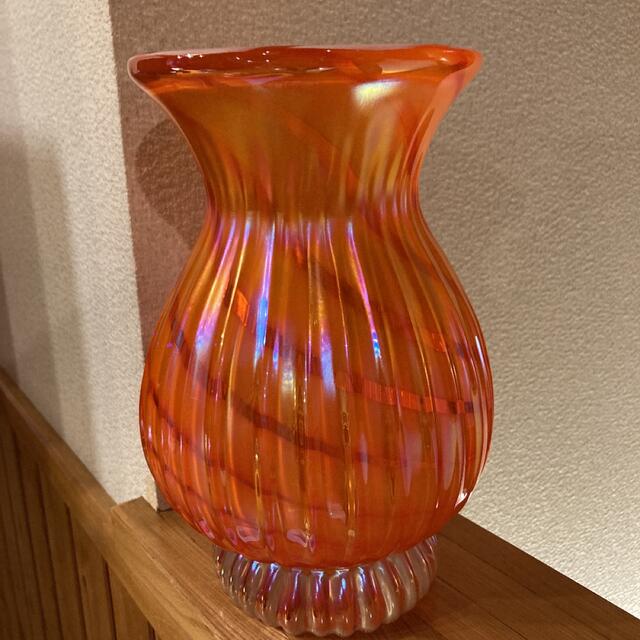 Art GIass 手づくり　フラワーベース　花瓶