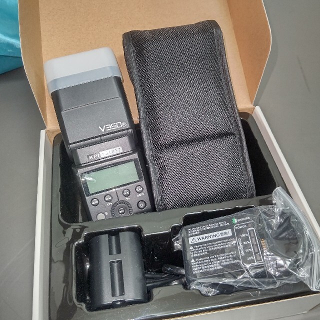 値下げ 美品 GODOX V350F TTLカメラフラッシュ