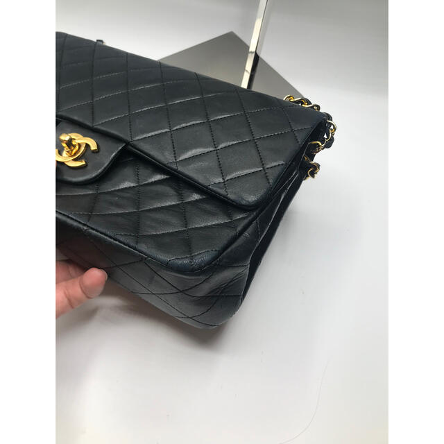 CHANEL マトラッセ　ダブルフラップ　チェーン　ヴィンテージ