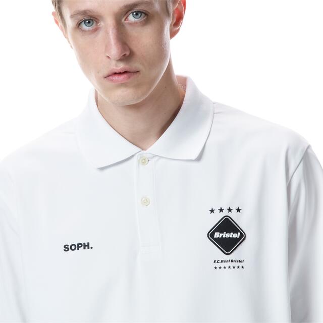 F.C.R.B.(エフシーアールビー)のM FCRB S/S TEAM POLO ポロシャツ ホワイト メンズのトップス(ポロシャツ)の商品写真