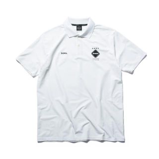 エフシーアールビー(F.C.R.B.)のXL FCRB S/S TEAM POLO ポロシャツ ホワイト(ポロシャツ)