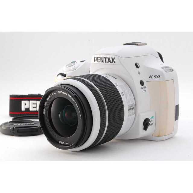 ☆ PENTAX K-50 ホワイト レンズキット ジャンク