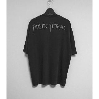 バレンシアガ(Balenciaga)の17AW BALENCIAGA Femme Fatale タトゥ 刺繍 Tシャツ(Tシャツ/カットソー(半袖/袖なし))