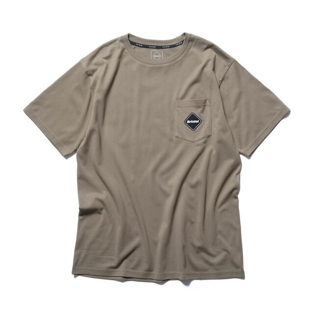 M 新品 FCRB 22SS VERTICAL LOGO POCKET TEE