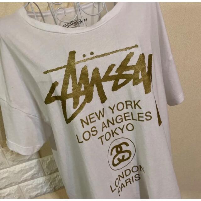 STUSSY(ステューシー)のSTUSSY  Tシャツ　M スポーツ/アウトドアのトレーニング/エクササイズ(トレーニング用品)の商品写真