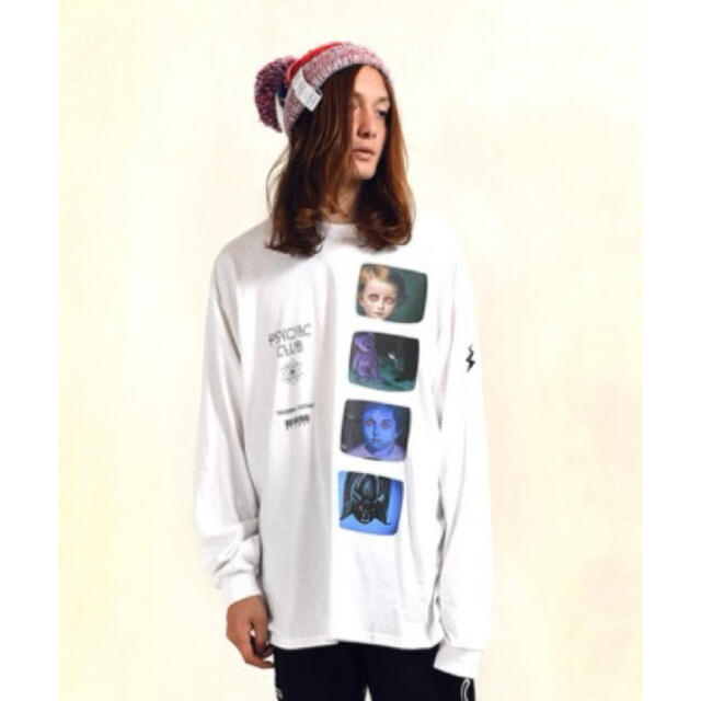 MILKBOY PSYCH TV L.S.TEE ロンT 長袖　XL