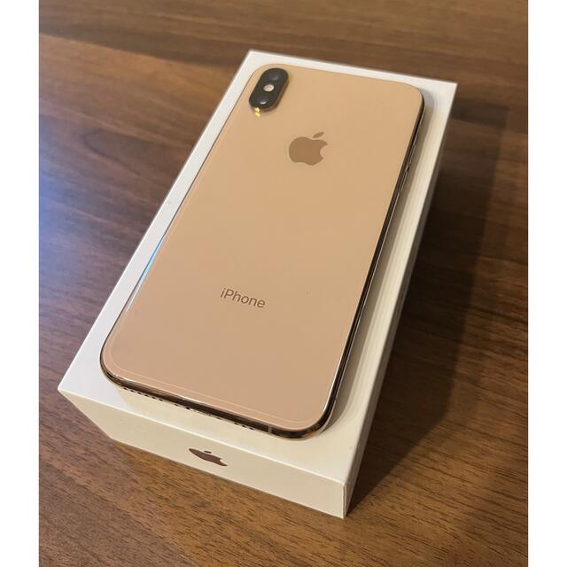 iPhone Xs Gold 64 GB  本体　SIMフリー