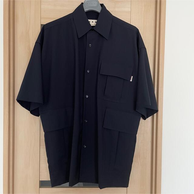 保障できる M - 【21SS】MARNI オーバーサイズ ウールショートスリーブ