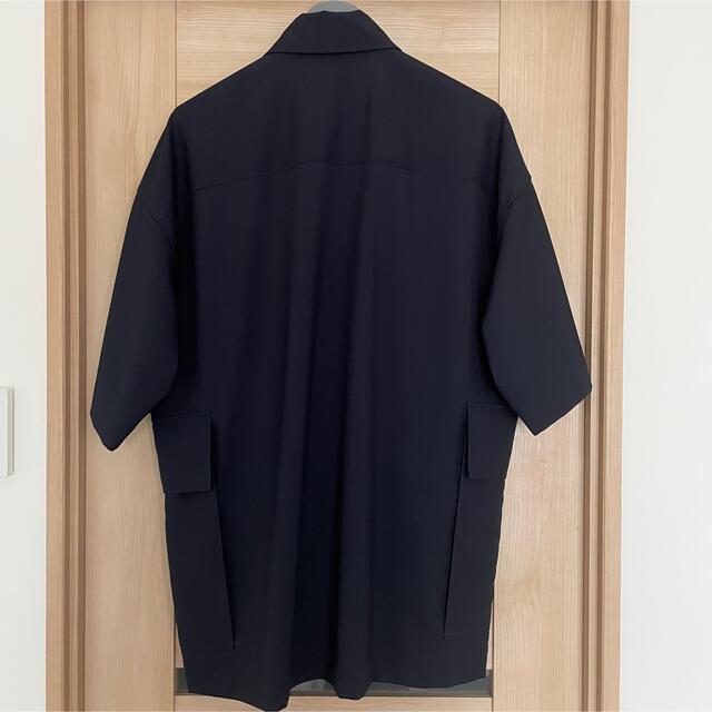 21SS】MARNI オーバーサイズ ウールショートスリーブシャツ | www