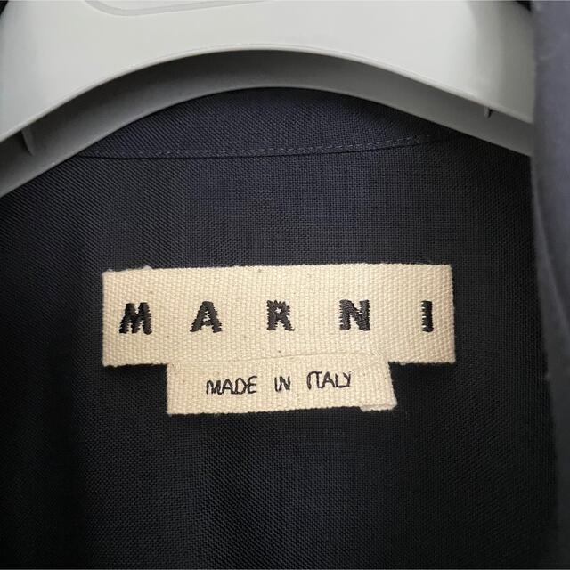 Marni(マルニ)の【21SS】MARNI オーバーサイズ ウールショートスリーブシャツ メンズのトップス(シャツ)の商品写真