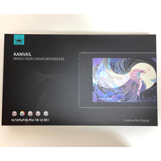 液タブ HUION Kamvas Pro16(2.5K)