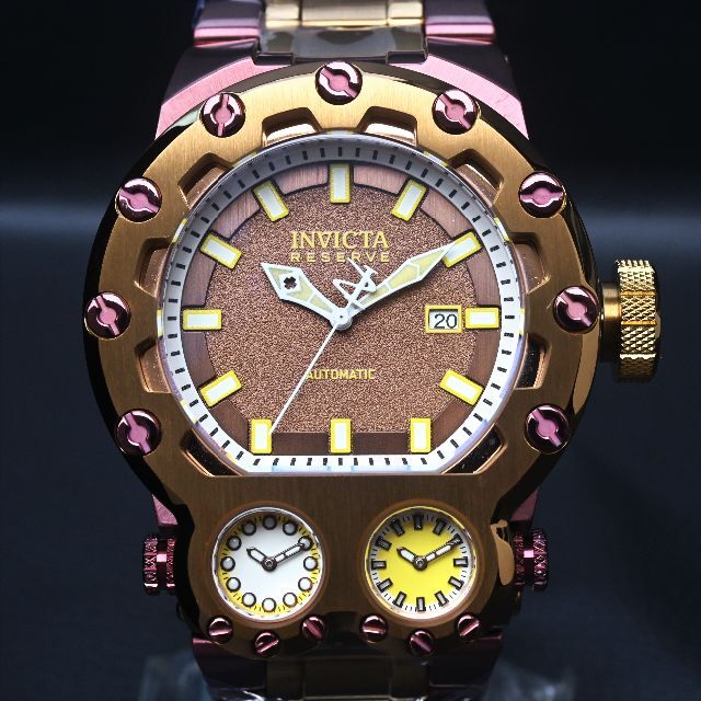 INVICTA - インビクタ『Mugnum Tria 37555』☆自動巻き☆3つの