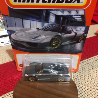 ポルシェ(Porsche)のmatchbox porsche 918 spider(ミニカー)