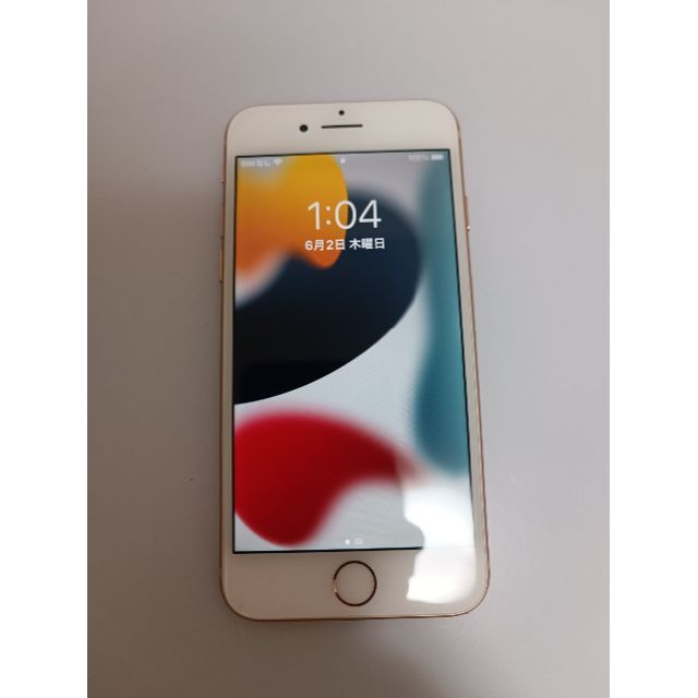 iPhone8 ゴールド SIMフリー 64GB 美品