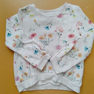 ブランシェス(Branshes)のbranshes ブランシェス 花柄薄手トレーナー 110(Tシャツ/カットソー)