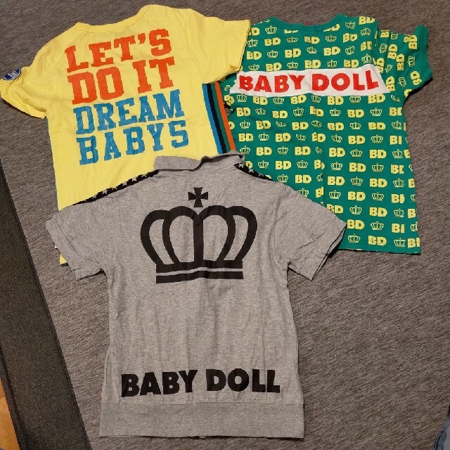 BABYDOLL(ベビードール)のBABYDOLLベビードール　Tシャツ キッズ/ベビー/マタニティのキッズ服男の子用(90cm~)(Tシャツ/カットソー)の商品写真