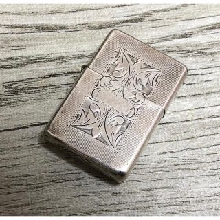 ジッポー(ZIPPO)のZIPPO スターリングシルバー(タバコグッズ)