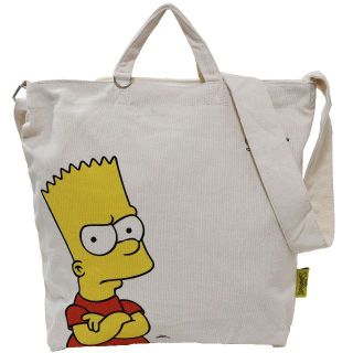 シンプソン(SIMPSON)のシンプソンズ ショルダートートバッグ2WAY The Simpsons A4新品(トートバッグ)