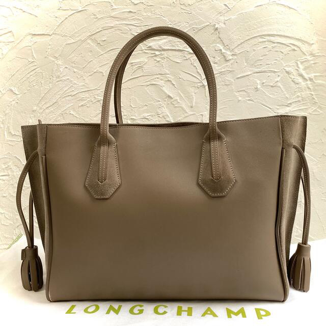 在庫あり 良品 保存袋付 LONGCHAMP PENELOPEトップハンドル catalogo