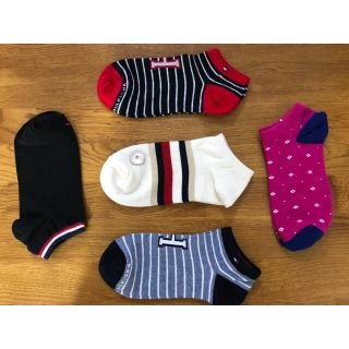 トミーヒルフィガー(TOMMY HILFIGER)の新品トミーヒルフィガーTOMMY HILFIGERレディース靴下5足セット205(ソックス)