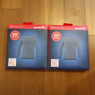 ユニクロ(UNIQLO)の【新品・未開封】ユニクロ超極暖メンズXL 2枚セット(その他)