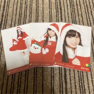 2種類選べる 乃木坂46 生写真 齋藤飛鳥 2012 クリスマス サンタ 3種