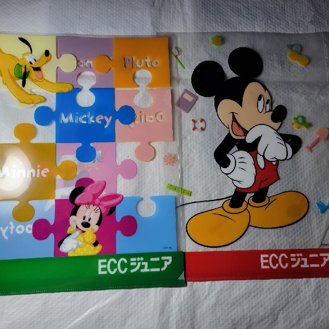 ECCジュニア·ミッキーマウスクリアファイル エンタメ/ホビーのアニメグッズ(クリアファイル)の商品写真