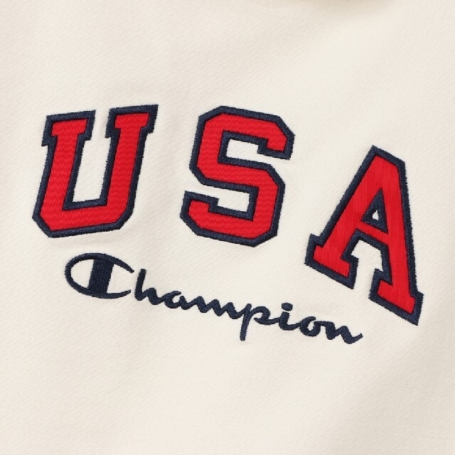 Champion(チャンピオン)の新品 希少 白M Champion golf USA SHIRT プロ使用モデル スポーツ/アウトドアのゴルフ(ウエア)の商品写真