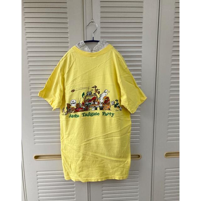 Santa Monica(サンタモニカ)のTシャツ　ヴィンテージ   古着　クレイジーシャツ　used ビンテージ レディースのトップス(Tシャツ(半袖/袖なし))の商品写真