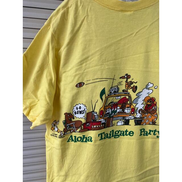 Santa Monica(サンタモニカ)のTシャツ　ヴィンテージ   古着　クレイジーシャツ　used ビンテージ レディースのトップス(Tシャツ(半袖/袖なし))の商品写真