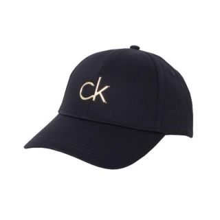 カルバンクライン(Calvin Klein)のCalvin Klein  キャップ⭐︎ブラック×ゴールド 新品同様(キャップ)