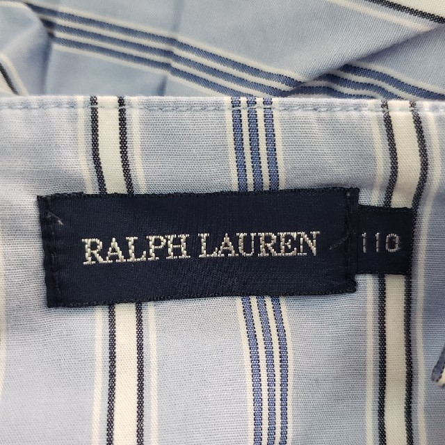 Ralph Lauren(ラルフローレン)のRALPH LAUREN⭐ワンピース⭐女の子⭐水色⭐110⭐美品！ キッズ/ベビー/マタニティのキッズ服女の子用(90cm~)(ワンピース)の商品写真