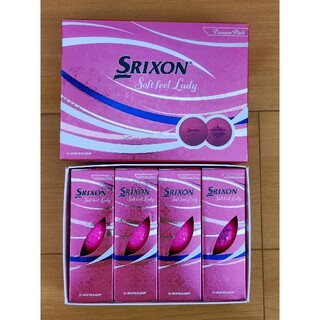 スリクソン(Srixon)のDUNLOP ゴルフボール SRIXON 1ダース ピンク 新品(その他)