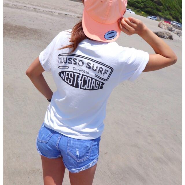 STANDARD CALIFORNIA(スタンダードカリフォルニア)のインスタで人気☆LUSSO SURF ウェストコーストTシャツ　Mサイズ☆ メンズのトップス(Tシャツ/カットソー(半袖/袖なし))の商品写真