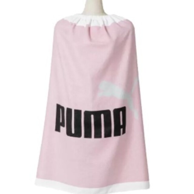 PUMA(プーマ)のネイビー　puma プーマ ラップ タオル 86 x 120 cm インテリア/住まい/日用品の日用品/生活雑貨/旅行(タオル/バス用品)の商品写真