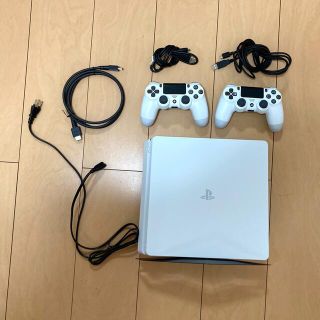 プレイステーション4(PlayStation4)のSONY プレイステーション4 グレイシャーホワイト 500GB(家庭用ゲーム機本体)