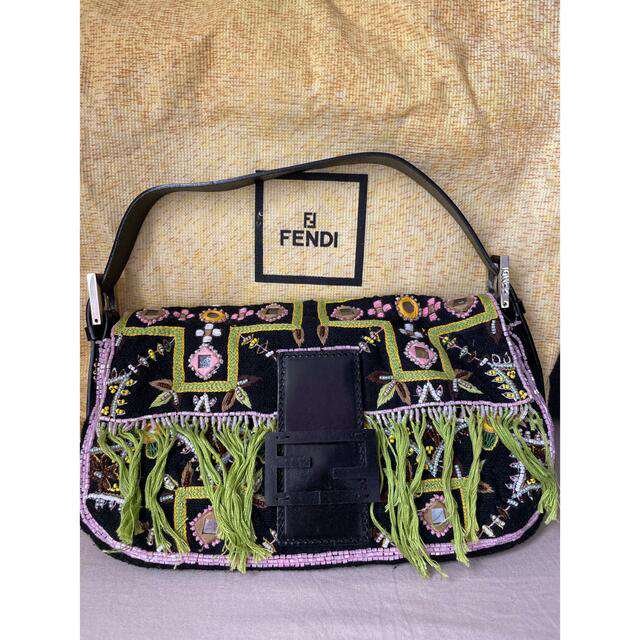 FENDI ハンドバッグ ビーズ - ハンドバッグ