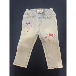 ギャップキッズ(GAP Kids)の【美品】GAPミニーちゃんビジュージーパン(パンツ/スパッツ)