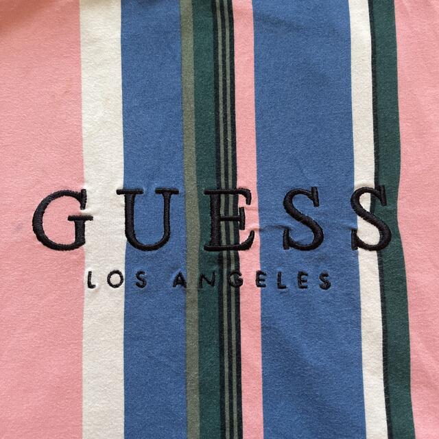 GUESS(ゲス)の藤田ニコル着用 海外モデル GUESS ゲス タンクトップ ストライプ レディースのトップス(タンクトップ)の商品写真