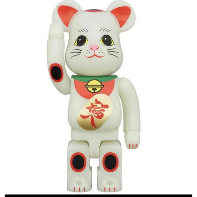 BE@RBRICK 招き猫 福入 蓄光 400％