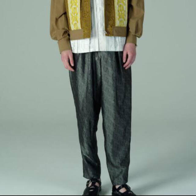 TOGA VIRILIS paisley cupra pants 19ss 46 - スラックス