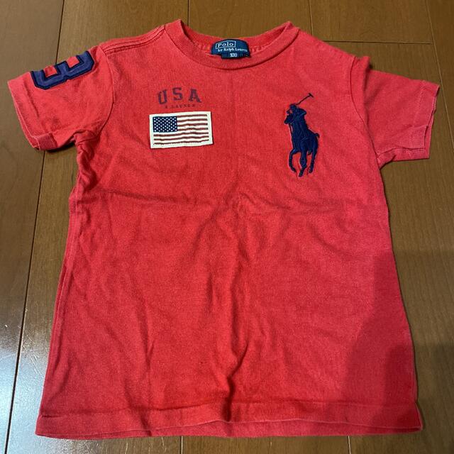 POLO RALPH LAUREN(ポロラルフローレン)のラルフローレン Tシャツ キッズ　ポロシャツ　100cm キッズ/ベビー/マタニティのキッズ服女の子用(90cm~)(Tシャツ/カットソー)の商品写真