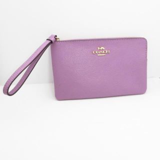 コーチ(COACH)のコーチ ポーチ美品  - 3888 ライトパープル(ポーチ)