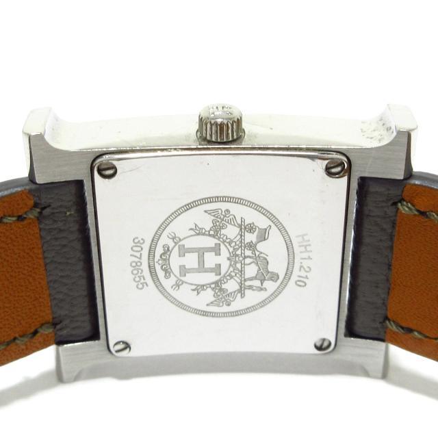 即納HOT Hermes エルメス 腕時計 Hウォッチ HH1.210 白の通販 by ブランディア｜エルメスならラクマ 