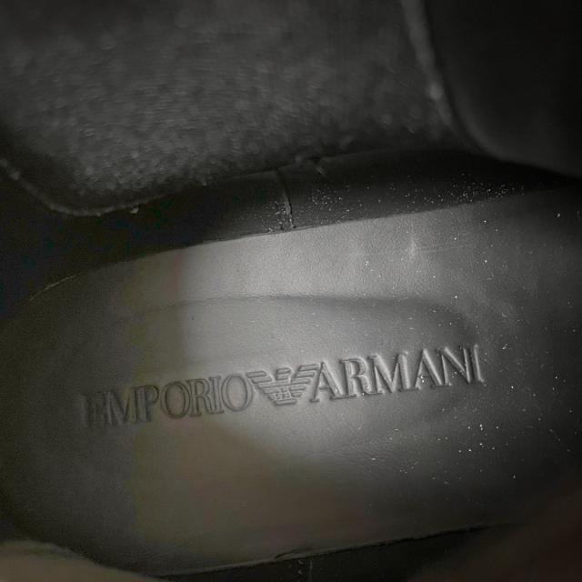 Emporio Armani(エンポリオアルマーニ)のエンポリオアルマーニ ショートブーツ 8 - メンズの靴/シューズ(ブーツ)の商品写真