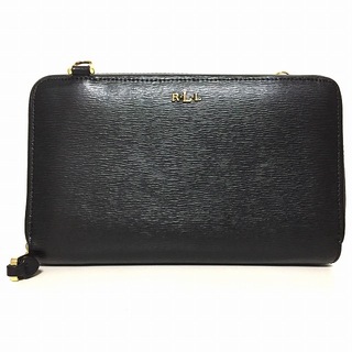 ラルフローレン(Ralph Lauren)のラルフローレン 財布 - 黒 レザー(財布)
