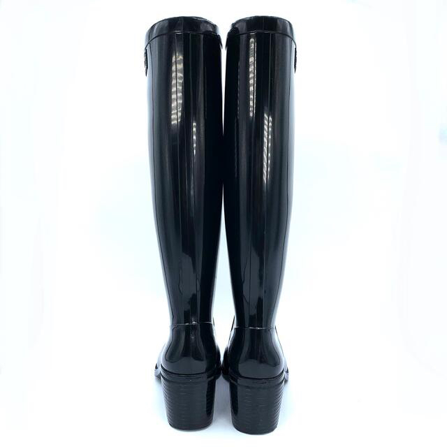 Furla(フルラ)の✨紗栄子着用モデル FURLA フルラ レインブーツ ヒール ブラック 23 黒 レディースの靴/シューズ(レインブーツ/長靴)の商品写真